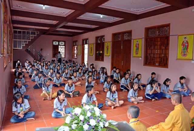 Gia Lai: Khóa tu tuổi trẻ hướng thiện tại chùa Quan Âm - An Khê