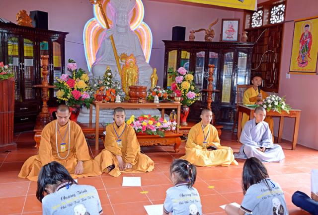 Gia Lai: Khóa tu tuổi trẻ hướng thiện tại chùa Quan Âm - An Khê