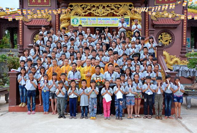 Gia Lai: Khóa tu tuổi trẻ hướng thiện tại chùa Quan Âm - An Khê