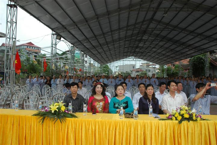 Thái Bình: Đại lễ cầu siêu cho đồng bào tử nạn chiến tranh và nạn đói năm 1945 tại chùa Từ Xuyên
