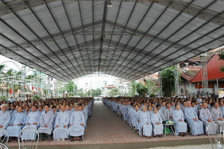 Thái Bình: Đại lễ cầu siêu cho đồng bào tử nạn chiến tranh và nạn đói năm 1945 tại chùa Từ Xuyên