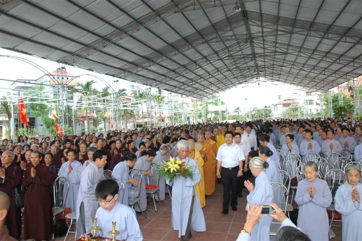 Thái Bình: Đại lễ cầu siêu cho đồng bào tử nạn chiến tranh và nạn đói năm 1945 tại chùa Từ Xuyên