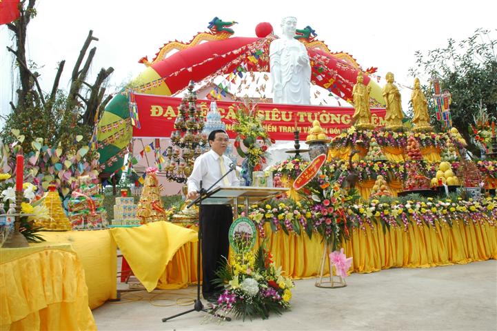 Thái Bình: Đại lễ cầu siêu cho đồng bào tử nạn chiến tranh và nạn đói năm 1945 tại chùa Từ Xuyên