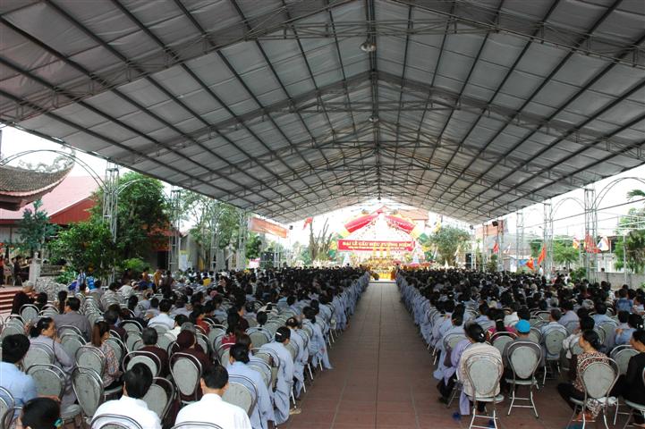 Thái Bình: Đại lễ cầu siêu cho đồng bào tử nạn chiến tranh và nạn đói năm 1945 tại chùa Từ Xuyên