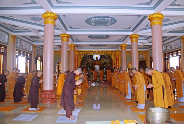 Đắk Lắk: Bế mạc khóa bồi dưỡng đạo hạnh lần VII của GĐ III Khất sĩ