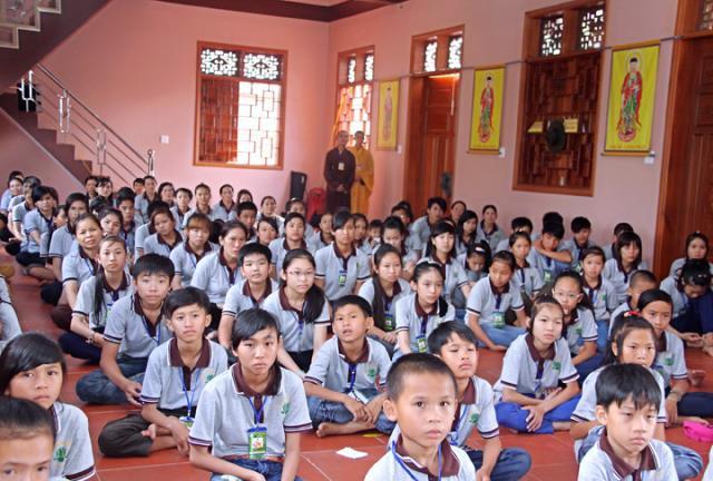 Gia Lai: Khóa tu tuổi trẻ hướng thiện tại chùa Quan Âm - An Khê
