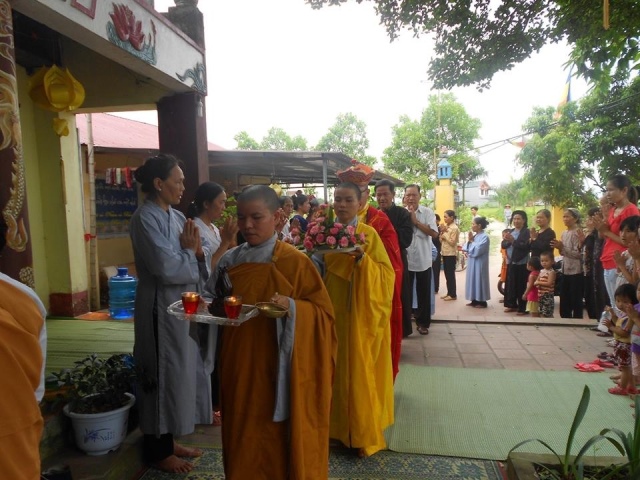 Hải Dương:  Lễ An Vị Bảy Đức Phật Dược Sư tại chùa Vũ Xá
