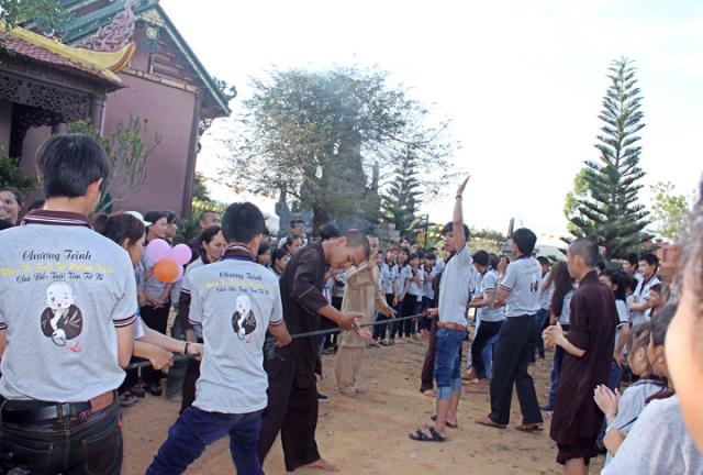Gia Lai: Khóa tu tuổi trẻ hướng thiện tại chùa Quan Âm - An Khê