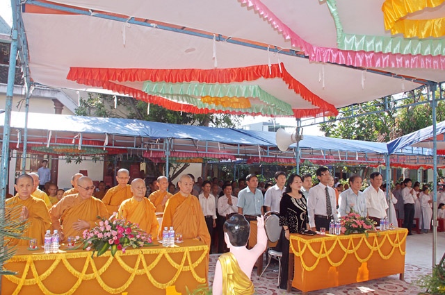 Gia Lai: TX Ngọc Trung tổ chức đại lễ kính mừng Phật đản và kiết giới an cư