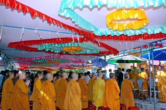 Gia Lai: TX Ngọc Trung tổ chức đại lễ kính mừng Phật đản và kiết giới an cư