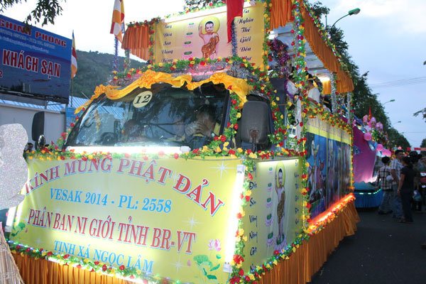 Vũng Tàu: Hoành tráng với các hoạt động mừng Đại lễ Phật Đản 2014