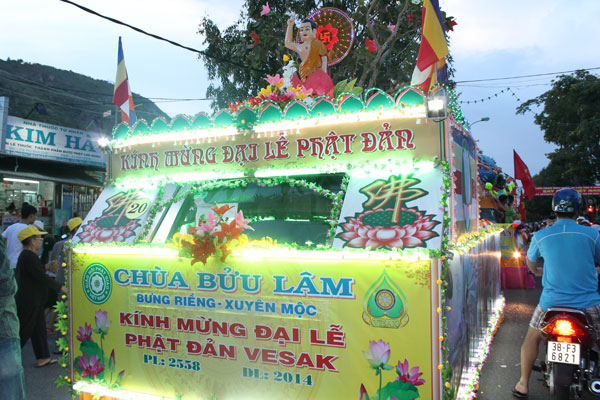 Vũng Tàu: Hoành tráng với các hoạt động mừng Đại lễ Phật Đản 2014