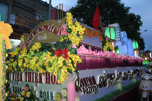Vũng Tàu: Hoành tráng với các hoạt động mừng Đại lễ Phật Đản 2014