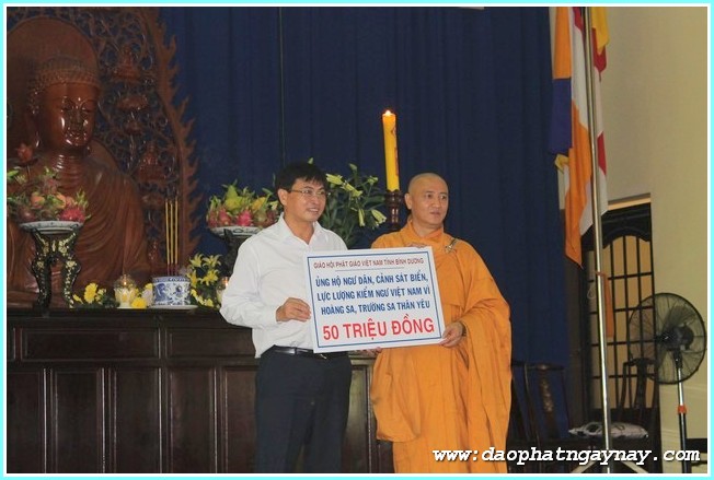 Bình Dương: Đại lễ cầu nguyện hòa bình cho biển Đông