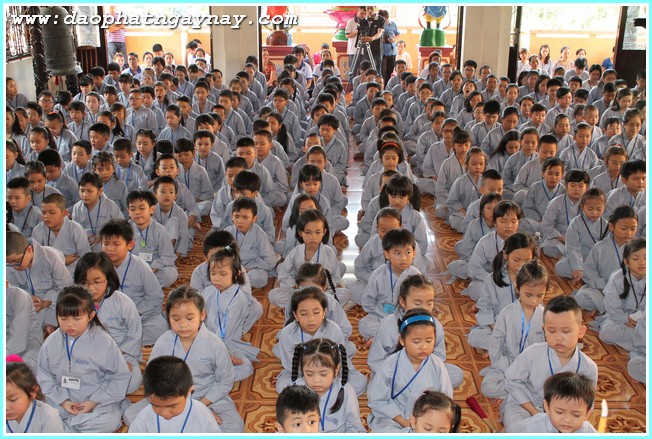 TP. HCM: Chùm ảnh khóa tu Gieo Hạt Từ Tâm 27 - Mùa Hè Cho Bé