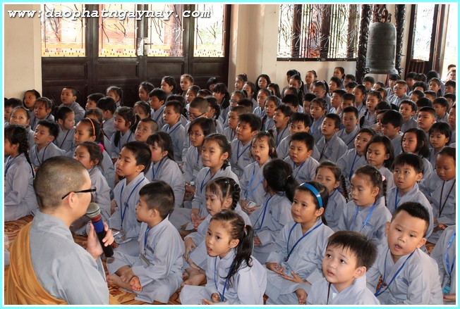 TP. HCM: Chùm ảnh khóa tu Gieo Hạt Từ Tâm 27 - Mùa Hè Cho Bé