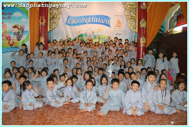 TP. HCM: Chùm ảnh khóa tu Gieo Hạt Từ Tâm 27 - Mùa Hè Cho Bé