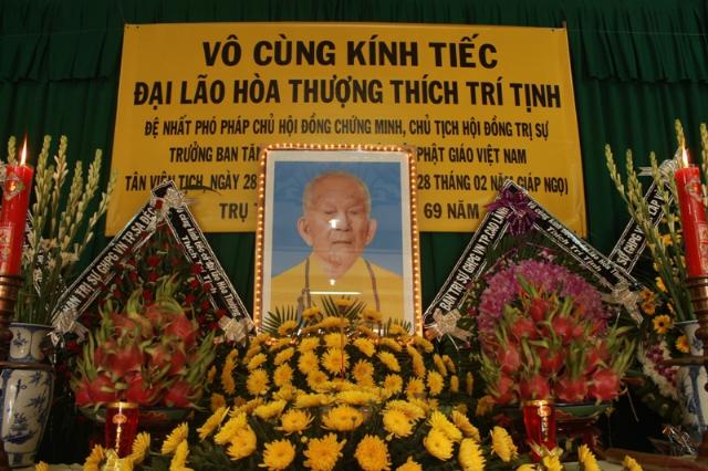 Đồng Tháp: Phật Giáo Đồng Tháp Truy Điệu Đại Lão HT. Thích Trí Tịnh