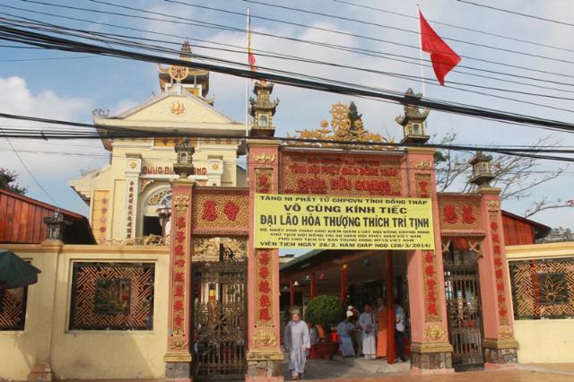 Đồng Tháp: Phật Giáo Đồng Tháp Truy Điệu Đại Lão HT. Thích Trí Tịnh