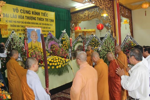 Đồng Tháp: Phật Giáo Đồng Tháp Truy Điệu Đại Lão HT. Thích Trí Tịnh