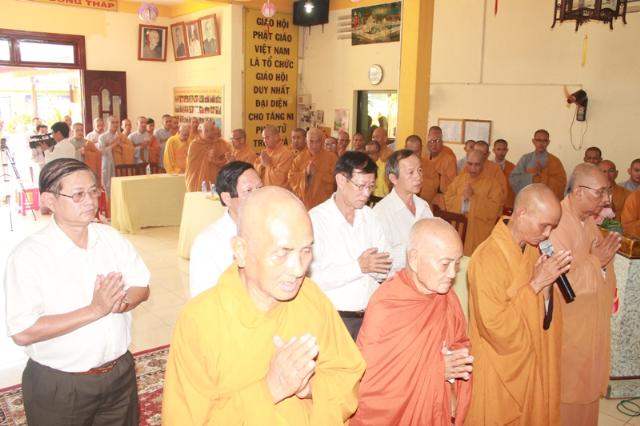 Đồng Tháp: Phật Giáo Đồng Tháp Truy Điệu Đại Lão HT. Thích Trí Tịnh