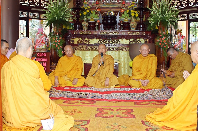 Gia Lai: TX Ngọc Trung tổ chức đại lễ kính mừng Phật đản và kiết giới an cư