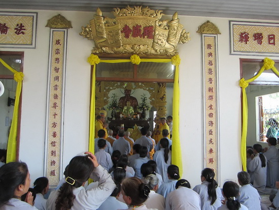 Khánh Hòa: Lễ giỗ tổ khai sơn chùa Long Thạnh
