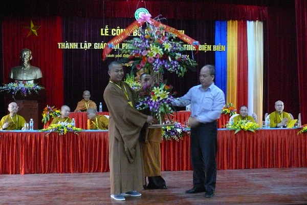 Lễ công bố quyết định thành lập Giáo hội Phật giáo Việt Nam tỉnh Điện Biên