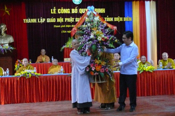 Lễ công bố quyết định thành lập Giáo hội Phật giáo Việt Nam tỉnh Điện Biên