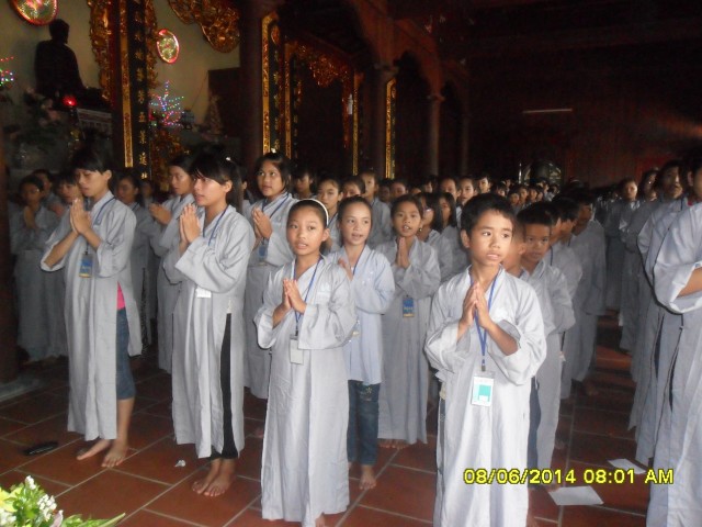 Thái Bình: Chùa Bụt Mọc tổ chức khóa tu “HƯƠNG TỪ BI” lần thứ ba năm 2014