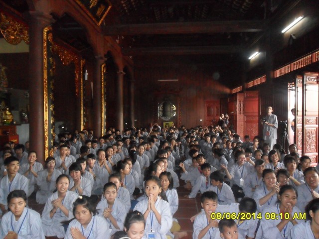 Thái Bình: Chùa Bụt Mọc tổ chức khóa tu “HƯƠNG TỪ BI” lần thứ ba năm 2014