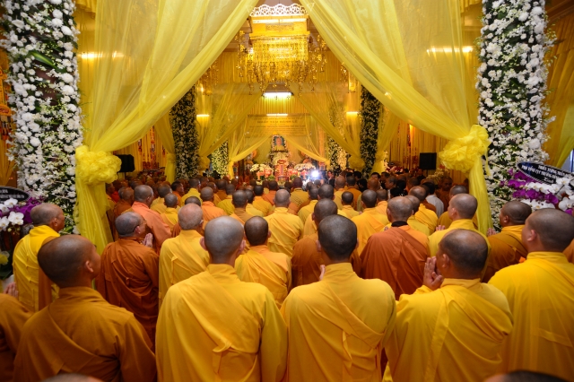 Lễ truy niệm - cung tống kim quan ĐLHT.Thích Trí Tịnh nhập bảo tháp
