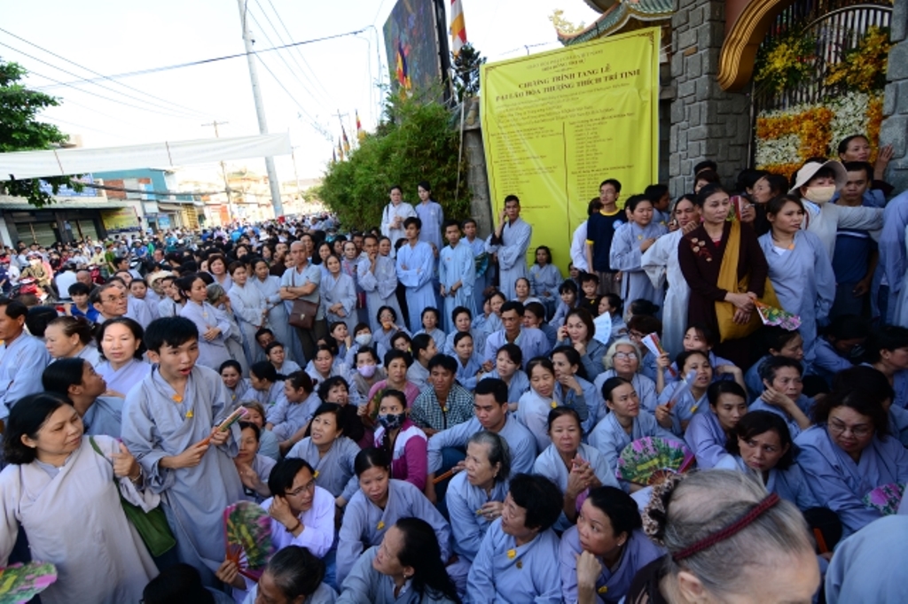 Lễ truy niệm - cung tống kim quan ĐLHT.Thích Trí Tịnh nhập bảo tháp