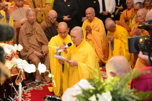 Lễ truy niệm - cung tống kim quan ĐLHT.Thích Trí Tịnh nhập bảo tháp