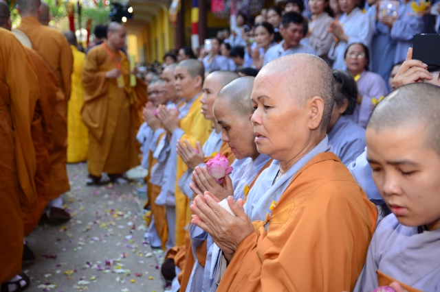 Lễ truy niệm - cung tống kim quan ĐLHT.Thích Trí Tịnh nhập bảo tháp