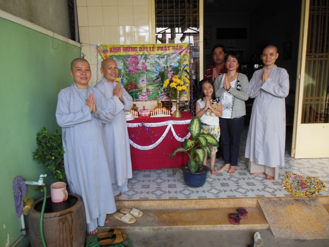 Long An: Chùa Hoà Bình vận động hơn 100 tư gia Phật tử thiết lập vườn Lâm Tỳ Ni