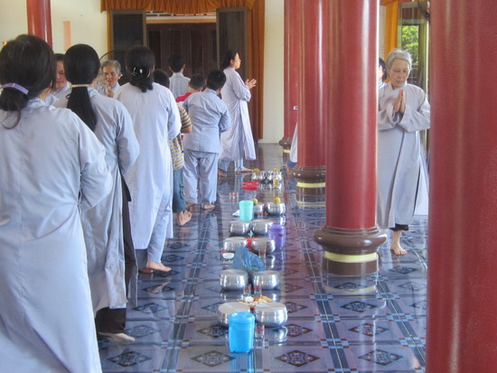 Tịnh xá Ngọc Sơn-Khóa tu Bát Quan Trai lần 7