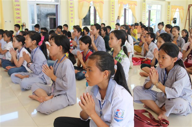 Nghệ An: Khai mạc Khóa tu mùa hè 2014 chùa Chí Linh