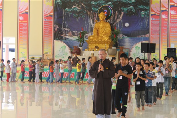 Nghệ An: Khai mạc Khóa tu mùa hè 2014 chùa Chí Linh
