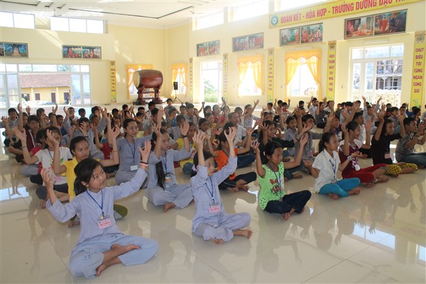 Nghệ An: Khai mạc Khóa tu mùa hè 2014 chùa Chí Linh