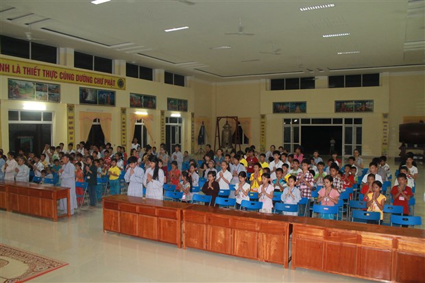 Nghệ An: Khai mạc Khóa tu mùa hè 2014 chùa Chí Linh