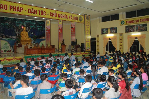 Nghệ An: Khai mạc Khóa tu mùa hè 2014 chùa Chí Linh