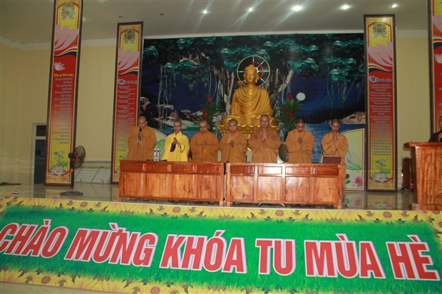 Nghệ An: Khai mạc Khóa tu mùa hè 2014 chùa Chí Linh