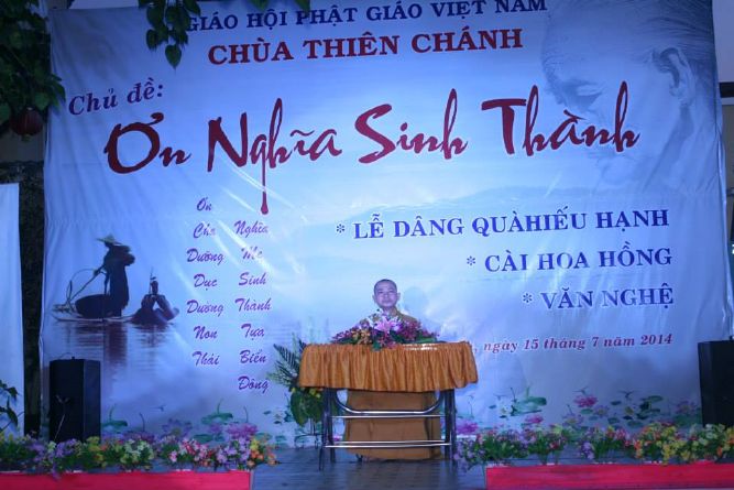 TP.HCM: Đại lễ tri ân cha mẹ tại chùa Thiên Chánh