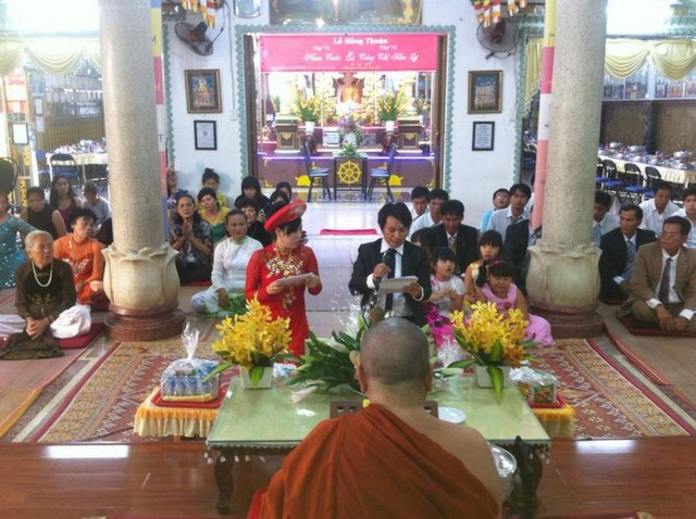 TP. HCM: Lễ hằng thuận tại chùa Phổ Minh