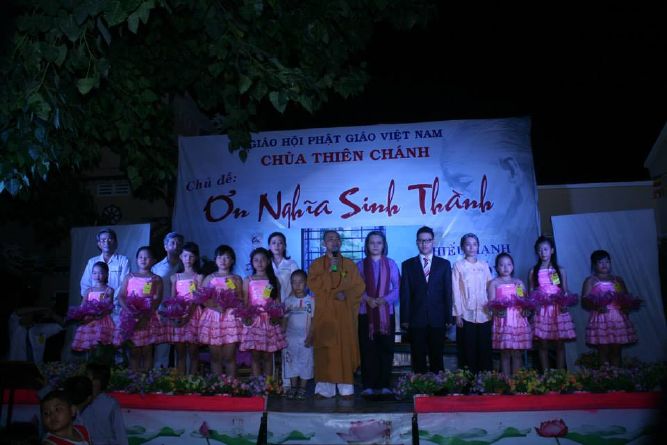 TP.HCM: Đại lễ tri ân cha mẹ tại chùa Thiên Chánh