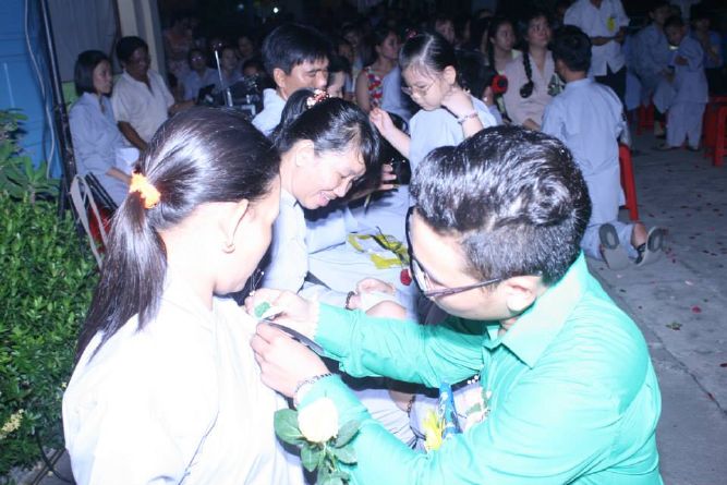 TP.HCM: Đại lễ tri ân cha mẹ tại chùa Thiên Chánh