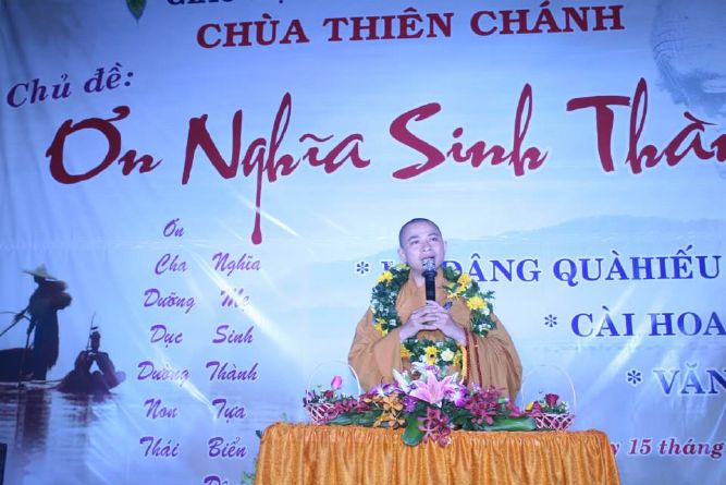 TP.HCM: Đại lễ tri ân cha mẹ tại chùa Thiên Chánh