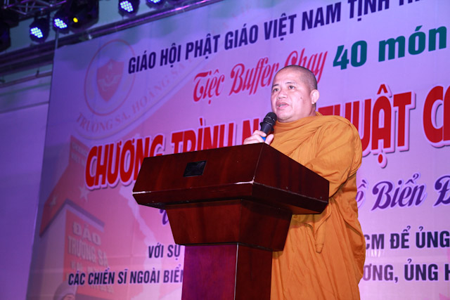 BRVT: Tịnh thất Phước Mỹ khai tiệc Buffet chay gây quỹ ủng hộ &quot;Biển đảo&#039;&#039;