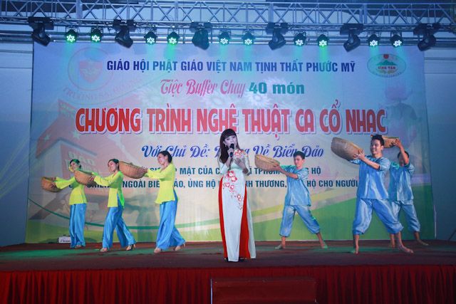 BRVT: Tịnh thất Phước Mỹ khai tiệc Buffet chay gây quỹ ủng hộ &quot;Biển đảo&#039;&#039;